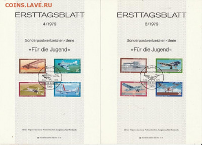 Листы первого дня Ersttagsblatt 6 шт. 5. до 13.11. в 22.00 - IMG_20191110_0025