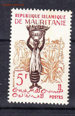 Мавритания 1960 1м 5фр ** до 15 11 - 456