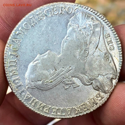 Рубль 1771,1774 ,Полуполтины 1748,1754 - 97E532F5-0857-4294-8915-68C647D368B3