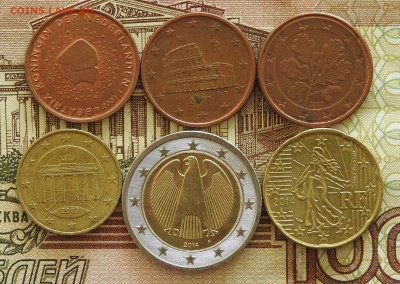 2 евро, евроценты до 14.11 в 22-30 - 2 евро, евроценты до 14.11 в 22-30b