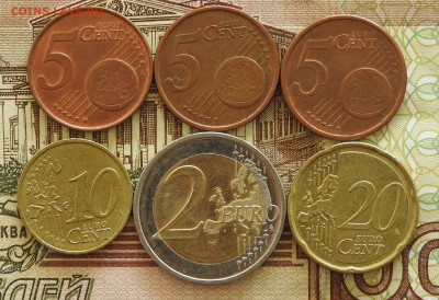 2 евро, евроценты до 14.11 в 22-30 - 2 евро, евроценты до 14.11 в 22-30a
