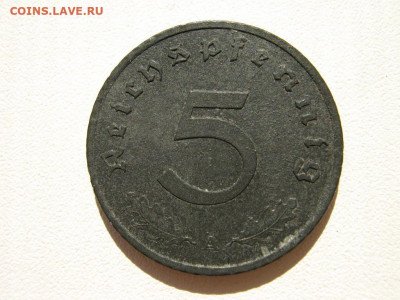 Германия Оккупация союзников 5 пфеннигов 1947 A до 15.11. 22 - IMG_3993.JPG