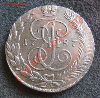 5 копеек 1787 ТМ гурт сетка - тм1-4