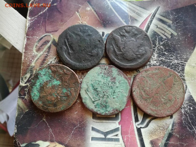 5 пятаков 1763, 1770, 1775, 1778, 1788 до 15.11.2019 - 5пят (2) - копия
