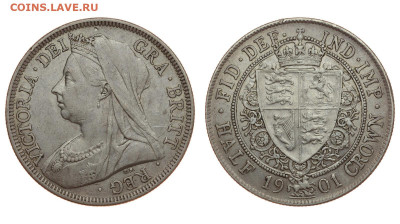 2 кроны 1901 г. Виктория. До 13.11.19. - Р51.JPG