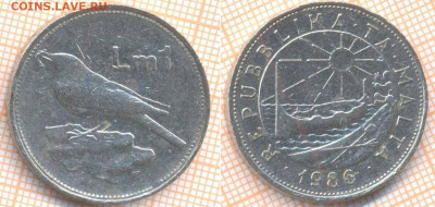 Мальта 1 лира 1986 г., до 18.11.2019 г. 22.00 по Москве - Мальта 1 лира 1986  8482