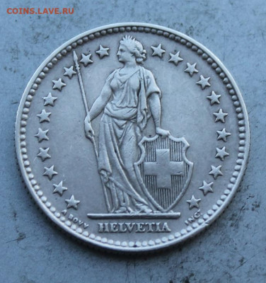 Швейцария 2 франка 1931 год - IMG_0323.JPG