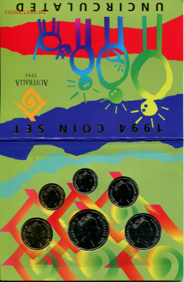 Австралия набор 1994 год семьи до 15.11.19 22-00 мск - Aus.1994 set-a