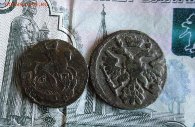 Деньга 1739,1793 года До 17.11.19г 22.00 МСК - 2