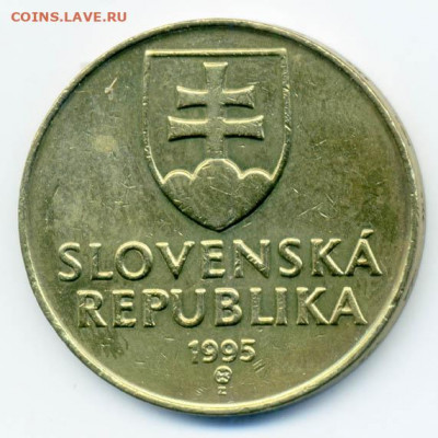 10 крон Словакия 1995 - Словакия_10крон-1995_А