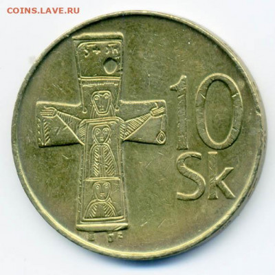 10 крон Словакия 1995 - Словакия_10крон-1995_Р