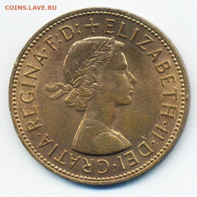 Британия 1 пенни 1967 - Британия_1пенни-1967_А