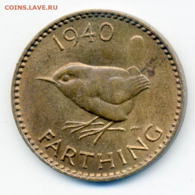 Британия фартинг 1940 - Британия_фартинг-1940_Р