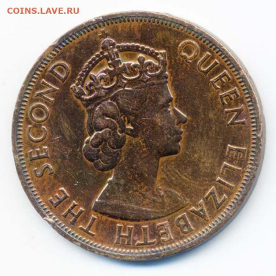 Восточные Карибы 2 цента 1965 - Восток-Карибы_2цента-1965_А