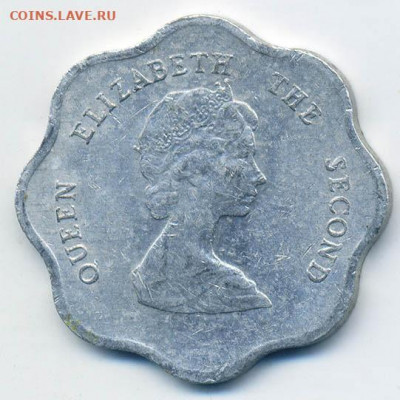 Восточные Карибы 5 центов 1981 - Восточные-Карибы_5центов-1981_А