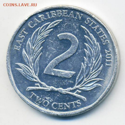 Восточные Карибы 2 цента 2011 - Восточные-Карибы_2цента-2011_Р