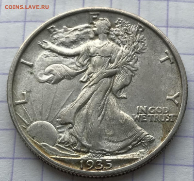 США. 50 центов, 1935 год - 43691E81-66F4-4ACC-B372-1FA1AC8470EC