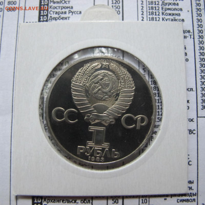 1 рубль 1983 года "Федоров". НОВОДЕЛ. Пруф. Холдер. - IMG_4418.JPG