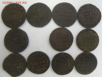 полушки 1731-36 гг. (11 шт.) любителям разновидностей - SAM_1680.JPG