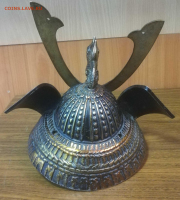 Шлем с маской самурайский на опознание - 4
