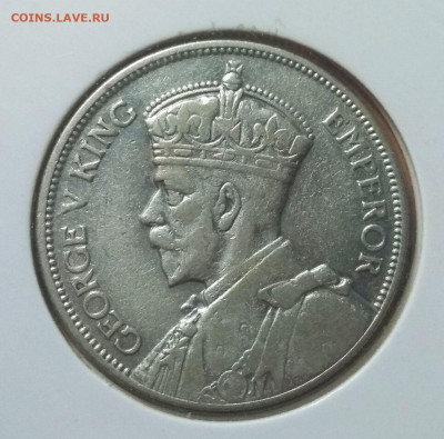 С 200 р. Новая Зеландия 1 флорин 1935г. - 137788732 (1)