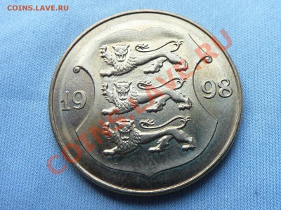ЭСТОНИЯ 1 крона 1998г.В ШТЕМПЕЛЬНОМ БЛЕСКЕ до 3.08.11 в 22-0 - MEMO0036.JPG