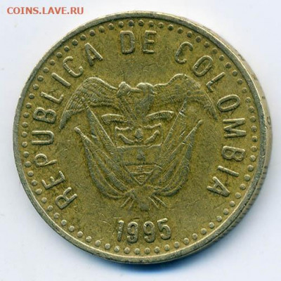 100 песо Колумбия 1995 - Колумбия_100песо-1995_А