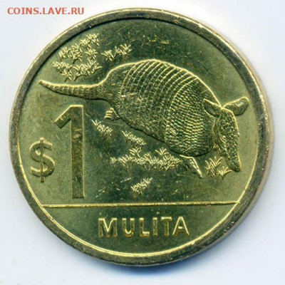 1 песо Уругвай 2012 - Уругвай_1песо-2012_Р