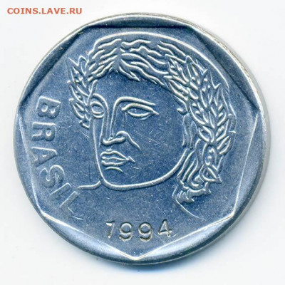 25 сентаво Бразилия 1994 - Бразилия_25сентаво-1994_А