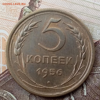 5 копеек 1956. До 17.11.19 в 22.00 - 20191113_102025