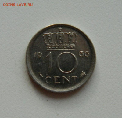 Нидерланды 10 центов 1966 г. до 19.11.19 - DSCN9992.JPG