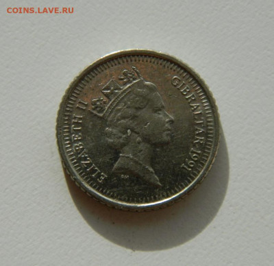 Гибралтар 5 пенсов 1991 года (Фауна). до 19.11.2019 - DSCN9977.JPG