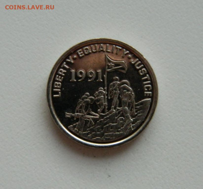 Эритрея 1 цент 1997 г.(Фауна)без оборота до 19.11.19 - DSCN9943.JPG