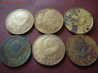 6 монет 5 копеек 40-ые годы до 15.11 - P1100504.JPG