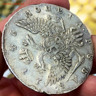 Рубль 1771,1774 ,Полуполтины 1748,1754 - D490BE67-4D4E-4EEF-8505-7339C70EE683