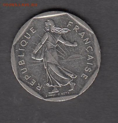 Франция 1982 2 франка до 18 11 - 358