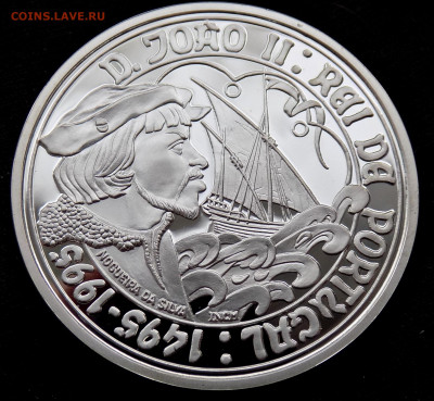 Португалия 1000 эскудо 1995 Парусник Редкая - DSCN4785.JPG