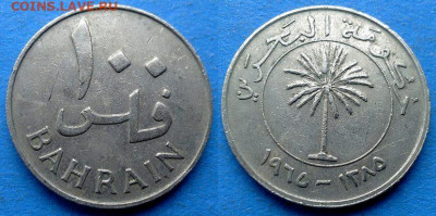 Бахрейн - 100 филсов 1965 года до 20.11 - Бахрейн 100 филсов, 1965