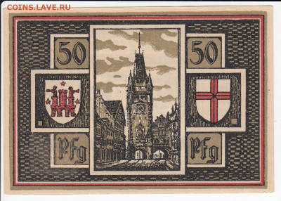 НОТГЕЛЬД - ФРАЙБУРГ 50 пфеннигов 1921 г. до 20.11 в 22.00 - IMG_20191114_0001