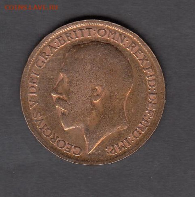 Великобритания 1919 1 пенни до 19 11 - 18а