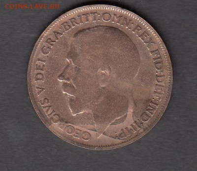 Великобритания 1920 1 пенни до 19 11 - 20а