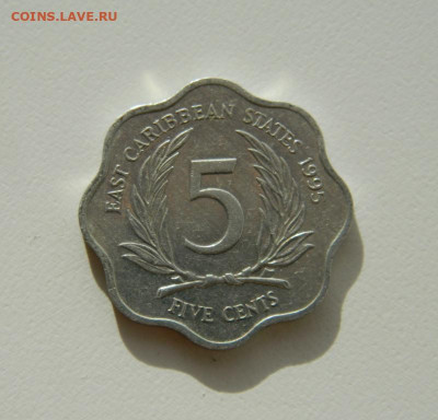 Восточные Карибы 5 центов 1995 г. до 19.11.19 - DSCN9975.JPG