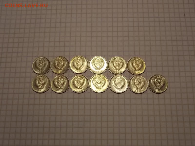 10 копеек с 1977 по 1990г 13шт. UNC до 19.11.19 до 22-00 мск - DSCN1069.JPG