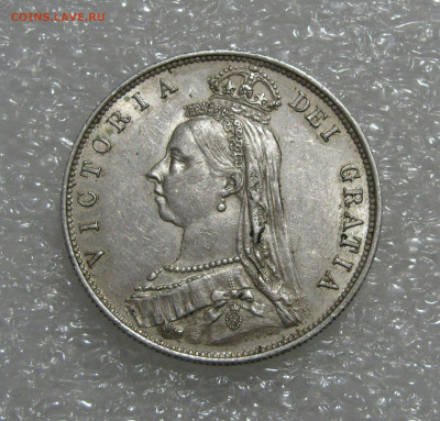 Британия. Виктория. ½ КРОНЫ 1887 года. До 17.11.2019 - Плк1887.JPG