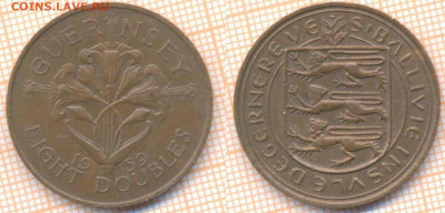Гернси 8 дублей 1959 г., до 20.11.2019 г. 22.00 по Москве - Гернси 8 дублей 1959  7251