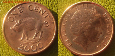 БЕРМУДЫ 1цент 2005 г До 16-11 в 22-00 мск - Берм 1 цент
