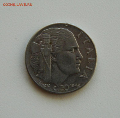 Италия 20 чентезимо 1942 г. до 19.11.19 - DSCN9890.JPG