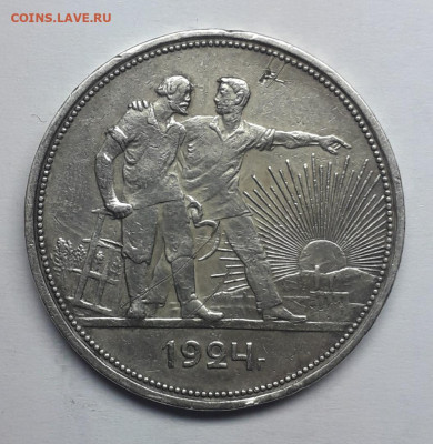 Два Рубля 1924 ПЛ на подлинность - 7