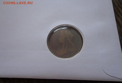 АНГЛИЯ - 1 пенни 1900 Миллениум конверт до 22.11, 22.00 - Англия 1 пенни 1900 Милленниум конверт_2