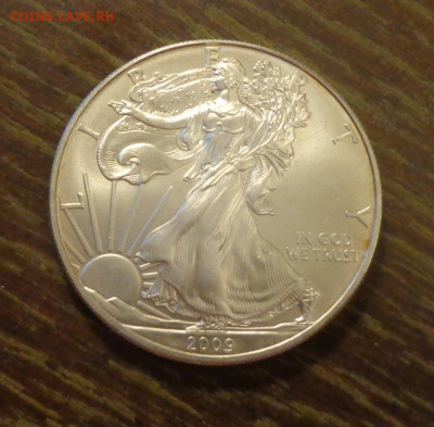 США - 1 доллар Шагающая Свобода 2009 до 22.11, 22.00 - США - ШС 2009_1.JPG